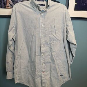 Daniel Cremieux Signature Collection Long Sleeve Button Up Plaid Shirt Size Med